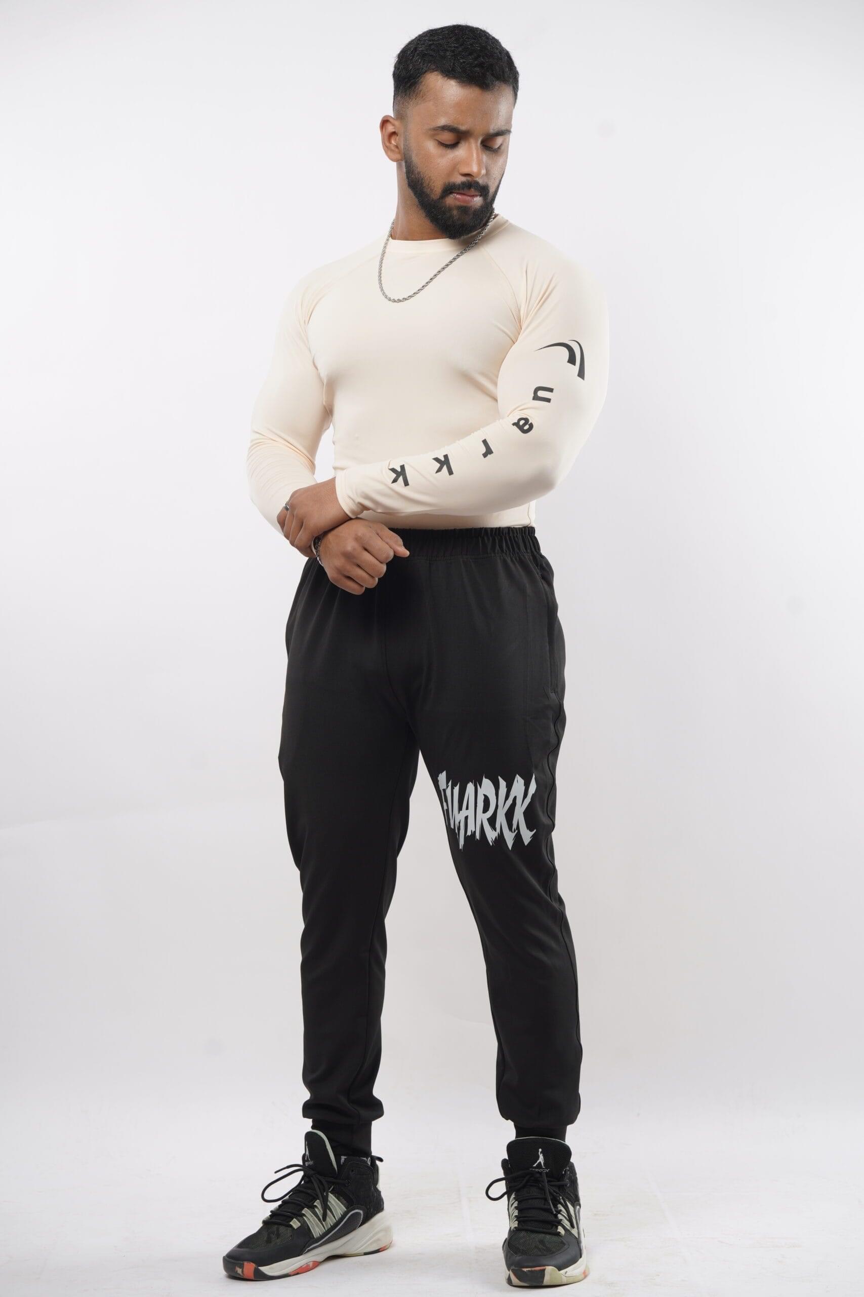 Bundle - Skin Compression x Ribbed Black Trouser